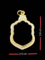 กรอบทองอิตาลี (ล้อมเพชร) 意大利金壳 (T4396)