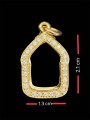 กรอบทองอิตาลี (ล้อมเพชร) 意大利金壳 (T4334)