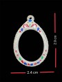 กรอบสุโขทัย (ลงยา) 素可泰银壳 (T4851)