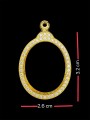 กรอบทองอิตาลี (ล้อมเพชร) 意大利金壳 (T4418)