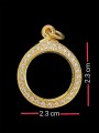 กรอบทองอิตาลี (ล้อมเพชร) 意大利金壳 (T4346)