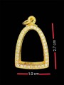กรอบทองอิตาลี (ล้อมเพชร) 意大利金壳 (T4367)