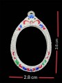 กรอบสุโขทัย (ลงยา) 素可泰银壳 (T4847)