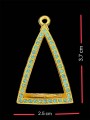 กรอบอิตาลี (ล้อมเพชร-ติดกาว) 意大利金壳 (T4863)