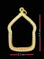 กรอบทองอิตาลี (ล้อมเพชร) 意大利金壳 (T4379)