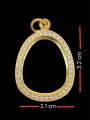 กรอบทองอิตาลี (ล้อมเพชร) 意大利金壳 (T4342)