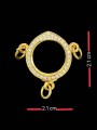 กรอบทองอิตาลี (ล้อมเพชร) 意大利金壳 (T4389)
