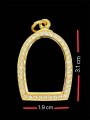 กรอบทองอิตาลี (ล้อมเพชร) 意大利金壳 (T4366)