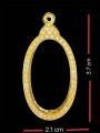 กรอบอิตาลี (ล้อมเพชร-ติดกาว) 意大利金壳 (T4880)