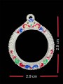 กรอบสุโขทัย (ลงยา) 素可泰银壳 (T4855)