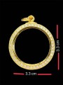 กรอบทองอิตาลี (ล้อมเพชร) 意大利金壳 (T4359)
