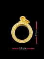 กรอบทองอิตาลี (ล้อมเพชร) 意大利金壳 (T4361)