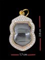 กรอบทองอิตาลี (ล้อมเพชร) 意大利金壳 (T4372)