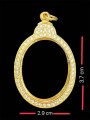 กรอบทองอิตาลี (ล้อมเพชร) 意大利金壳 (T4350)