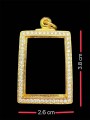 กรอบทองอิตาลี (ล้อมเพชร) 意大利金壳 (T4384)