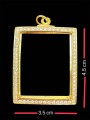 กรอบทองอิตาลี (ล้อมเพชร) 意大利金壳 (T4380)