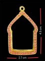กรอบอิตาลี (ล้อมเพชร-ติดกาว) 意大利金壳 (T4862)