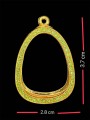 กรอบอิตาลี (ล้อมเพชร-ติดกาว) 意大利金壳 (T4874)