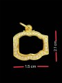 กรอบทองอิตาลี (ล้อมเพชร) 意大利金壳 (T4398)