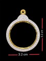 กรอบทองอิตาลี (ล้อมเพชร) 意大利金壳 (T4428)