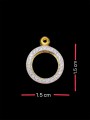 กรอบทองอิตาลี (ล้อมเพชร) 意大利金壳 (T4430)