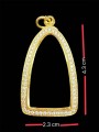 กรอบทองอิตาลี (ล้อมเพชร) 意大利金壳 (T4364)