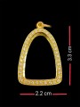 กรอบทองอิตาลี (ล้อมเพชร) 意大利金壳 (T4445)