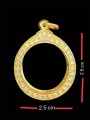 กรอบทองอิตาลี (ล้อมเพชร) 意大利金壳 (T4358)