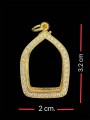 กรอบทองอิตาลี (ล้อมเพชร) 意大利金壳 (T4756)