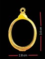 กรอบทองอิตาลี (ล้อมเพชร) 意大利金壳 (T4414)