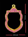 กรอบอิตาลี (ล้อมเพชร-ติดกาว) 意大利金壳 (T4873)