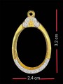กรอบอิตาลี (ล้อมเพชร) 意大利金壳 (T4889)