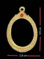 กรอบอิตาลี (ล้อมเพชร-ติดกาว) 意大利金壳 (T4877)