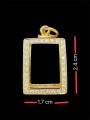กรอบทองอิตาลี (ล้อมเพชร) 意大利金壳 (T4385)