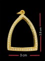 กรอบทองอิตาลี (ล้อมเพชร) 意大利金壳 (T4446)