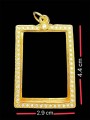 กรอบทองอิตาลี (ล้อมเพชร) 意大利金壳 (T4336)