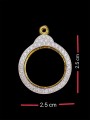 กรอบทองอิตาลี (ล้อมเพชร) 意大利金壳 (T4427)