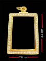 กรอบทองอิตาลี (ล้อมเพชร) 意大利金壳 (T4339)