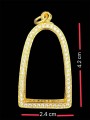 กรอบทองอิตาลี (ล้อมเพชร) 意大利金壳 (T4365)