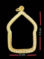 กรอบทองอิตาลี (ล้อมเพชร) 意大利金壳 (T4324)