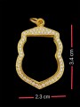 กรอบทองอิตาลี (ล้อมเพชร) 意大利金壳 (T4436)