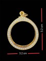 กรอบทองอิตาลี (ล้อมเพชร) 意大利金壳 (T4762)