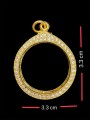 กรอบทองอิตาลี (ล้อมเพชร) 意大利金壳 (T4440)
