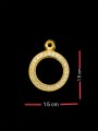 กรอบทองอิตาลี (ล้อมเพชร) 意大利金壳 (T4429)