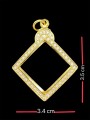กรอบทองอิตาลี (ล้อมเพชร) 意大利金壳 (T4370)
