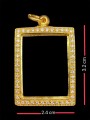 กรอบทองอิตาลี (ล้อมเพชร) 意大利金壳 (T4301)