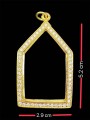 กรอบทองอิตาลี (ล้อมเพชร) 意大利金壳 (T4377)