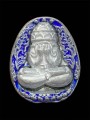 พระปิดตา หลวงปู่มหาศิลา 必打 掩面佛 龙婆济公 (T4086)