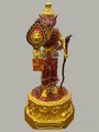 ปู่เจ้าสมิงพราย พระอาจารย์วัลลพ 布周  龙婆拉卡 十面纳卡  {行走法相 9寸高} (T4984)